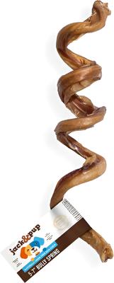 Odor-Free Beef Bully Sticks Springs 5 to 7-in Dog Chew