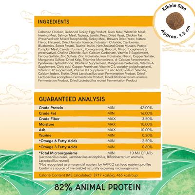 Bounty Grain-Free Chicken & Turkey Recipe Dry Cat Food, 2-lb bag