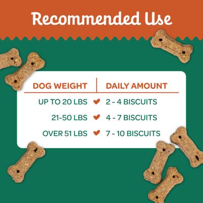 Nature's Biscuits Sweet Potato Mini Dog Crunchy Treats, 16-oz bag