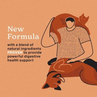 Digestion Superfood Supplement Powder for Dogs & Cats, 1-lb bag