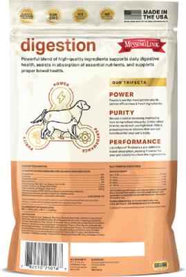 Digestion Superfood Supplement Powder for Dogs & Cats, 1-lb bag