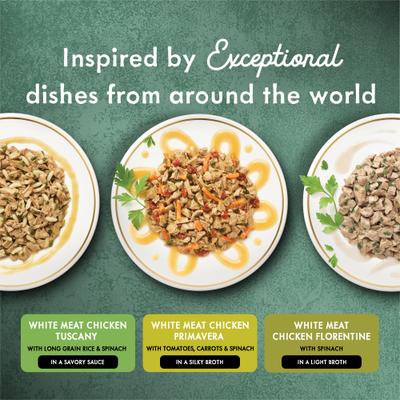 Medleys White Meat Chicken Recipe Variety Collection Pack Canned Cat Food, 3-oz, case of 12