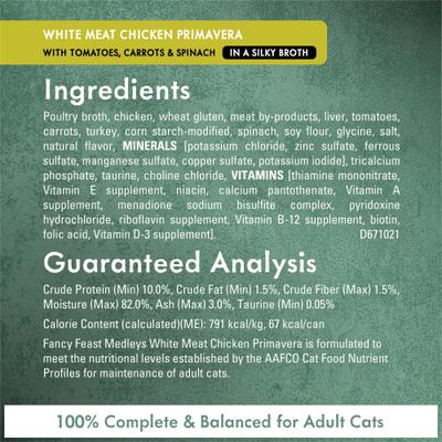 Medleys White Meat Chicken Recipe Variety Collection Pack Canned Cat Food, 3-oz, case of 12