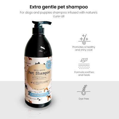 Precious Tails Aloe & Vitamin E Dog & Cat Shampoo, 32-fl oz bottle