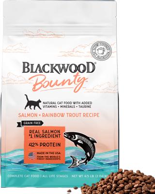 Bounty Grain-Free Salmon & Rainbow Trout Recipe Dry Cat Food, 4.5-lb bag
