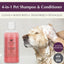 Coconut Cove 4-in-1 Dog Shampoo & Conditioner, 16-fl oz bottle