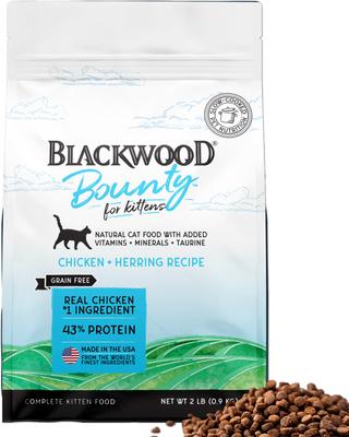 Bounty Grain-Free Chicken & Herring Recipe Dry Kitten Food, 2-lb bag