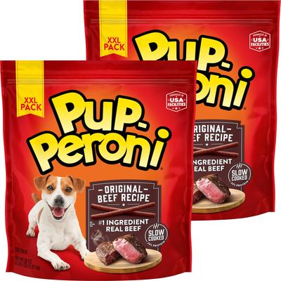 Prime Rib Flavor Dog Treats, 38-oz bag, bundle of 2