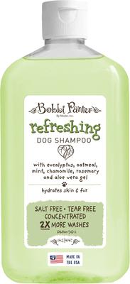 Champú refrescante botánico para perros, botella de 128 onzas líquidas