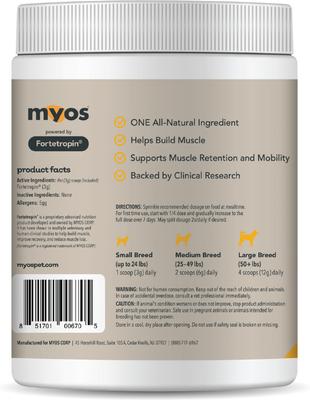Canine Muscle Formula Dog Supplement, 12.7-oz