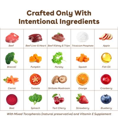 Alimento liofilizado para perros Good Dog Food Beef Recipe, bolsa de 25 oz