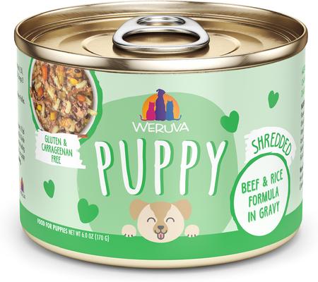 Puppy Chicken & Rice Formula in Gravy Wet Dog Food, 14-oz can, case of 10