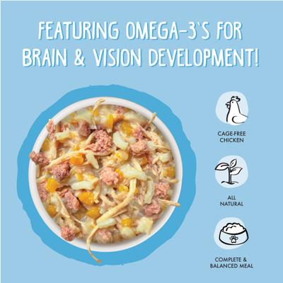 Puppy Chicken & Rice Formula in Gravy Wet Dog Food, 14-oz can, case of 10