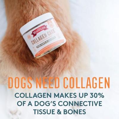 The Missing Link, Collagen Care Hips & Joints Soft Chews, colágeno tipo II + glucosamina + condroitina + cúrcuma, 60 masticables.