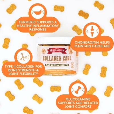 Collagen Care Soft Chew Hip & Joint Supplement for Dogs, 60 count