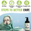 Live. Love. Wash. 2-in-1 Dog & Cat Shampoo & Conditioner, Cucumber Aloe Scented, 1000-mL bottle