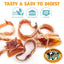 Beef Trachea Smoke Ring Dog Chews, 10-oz pack