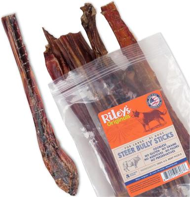 Steer 12-in Bully Sticks Dog Chews, 5 count