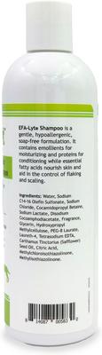 EFA-Lyt Hypoallergenic & Deodorizing Shampoo with EFA’s for Dogs & Cats, 12-fl oz bottle
