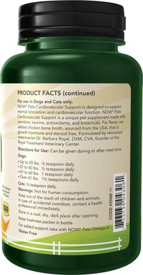 Cardiovascular Support Dog & Cat Supplement, 4.5-fl oz bottle