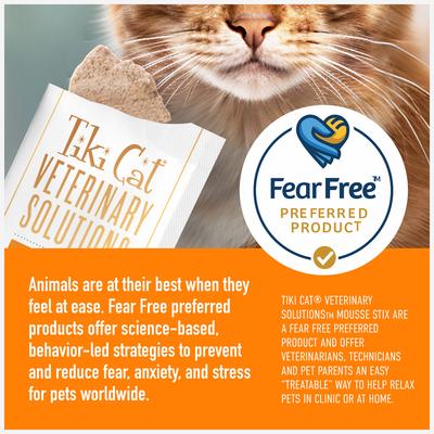 Mousse Stix Chicken Lickable Cat Treats, 0.28-oz pouch, case of 20