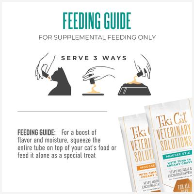 Mousse Stix Chicken & Tuna Pate Variety Pack Lickable Cat Treats, 0.28-oz pouch, case of 70