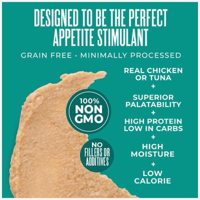 Mousse Stix Chicken & Tuna Pate Variety Pack Lickable Cat Treats, 0.28-oz pouch, case of 70