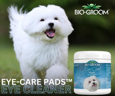 Eye-Care Unscented Pads Dog, Cat & Small Pet Eye Wipes, 5.2-fl oz bottle