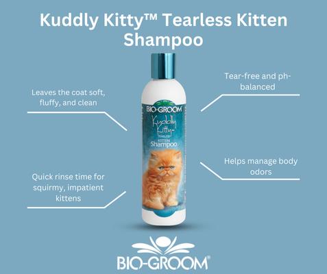 Kuddly Kitty Tearless Cat Shampoo, 8-fl oz bottle