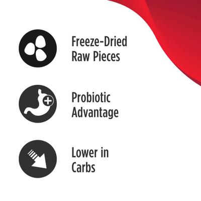 Raw Medley Chicken, Turkey & Duck Adult Dry Cat Food, 4-lb bag