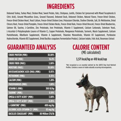 Raw Medley Turkey, Sweet Potato & Duck Small Breed Adult Dry Dog Food, 10-lb bag