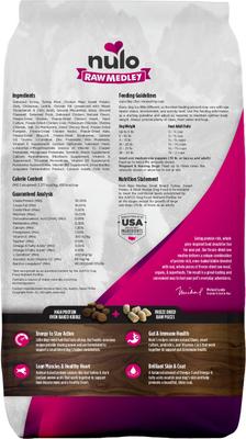 Raw Medley Turkey, Sweet Potato & Duck Small Breed Adult Dry Dog Food, 10-lb bag