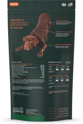 GlycoFlex Plus Ultimate Strength - Masticables con sabor a mantequilla de maní, glucosamina y condroitina, para caderas y articulaciones saludables, suplemento para perros medianos y grandes, 120 unidades