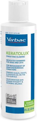 KERATOLUX Medicated Dog Shampoo, 8-fl oz