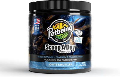 Scoop-A-Day Mobility, Muscle & Joint Support Powder Supplement for Dogs, 3.5-oz bottle