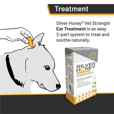Rapid Ear Care Manuka Honey & MicroSilver BG Vet Strength Dog & Cat Ear Cleaner