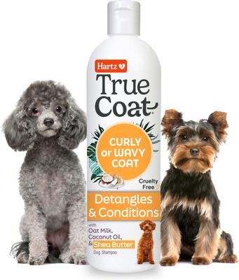 True Coat Short & Smooth Soothes & Shines with Oat Milk, Coconut Oil & Vitamin E Dog Shampoo, 16-fl oz bottle
