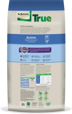 True Active 26/18 Dry Dog Food, 50-lb bag