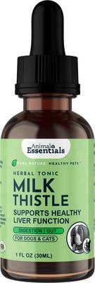 Milk Thistle Liquid Supplement for Dogs & Cats, 1-fl oz bottle
