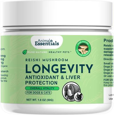 Longevity Reishi Mushroom Cat & Dog Vitamin Supplement