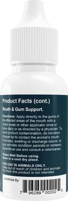 Healthy Gums Mouth & Gum Support Dog Supplement, 1-fl oz bottle