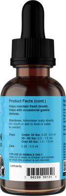 Daily Digestion Breath & Digestion Support Dog & Cat Supplement, 1-fl oz bottle
