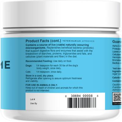 Plant Enzyme & Probiotics Dog & Cat Supplement, 10.6-oz bottle