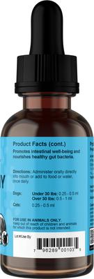 Healthy Gut Herbal Prebiotic Dog & Cat Supplement, 1-fl oz bottle