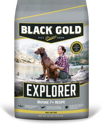 Comida seca para perros Explorer Mature 7+ Formula, bolsa de 40 lb