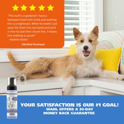 Waterless No-Rinse Calming Dog & Cat Shampoo, 7.10-fl oz bottle
