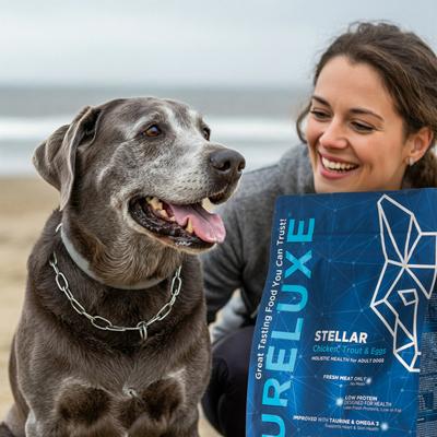 Stellar Low Protein & Fat Chicken, Trout & Eggs Dry Dog Food, 4-lb bag