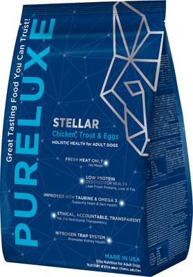 Stellar Low Protein & Fat Chicken, Trout & Eggs Dry Dog Food, 4-lb bag