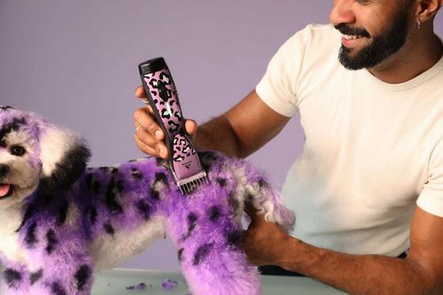 Pulse ZR II 5-Speed Detachable Blade with Removable Lithium Ion Battery Dog Cordless Clipper Kit, Wild