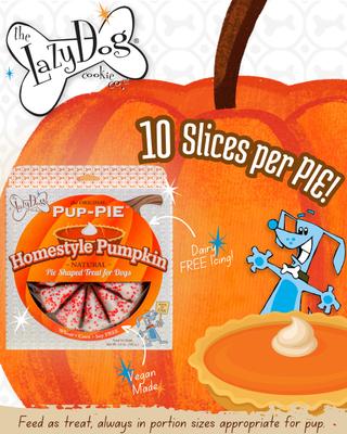 The Original Pup-PIE HomeStyle Pumpkin Dog Treat